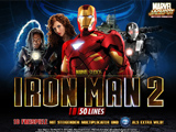 Iron Man2 Marvel Spielautomat mit 50 Lines